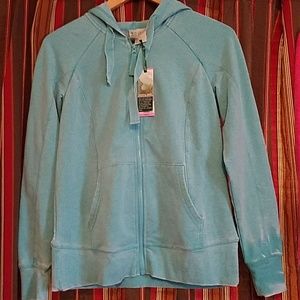 Mineral Wash Hoody Zip Jacket